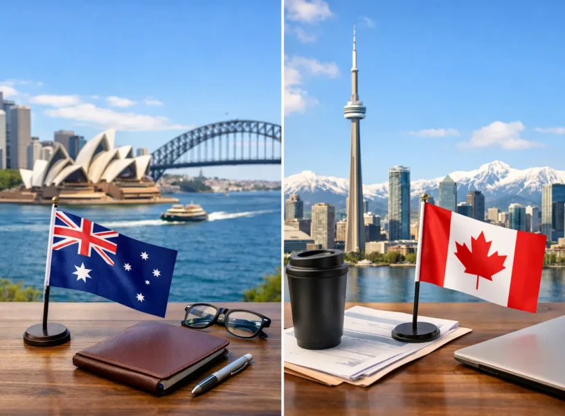 Australia Versus Canada Poststudy Work Rules